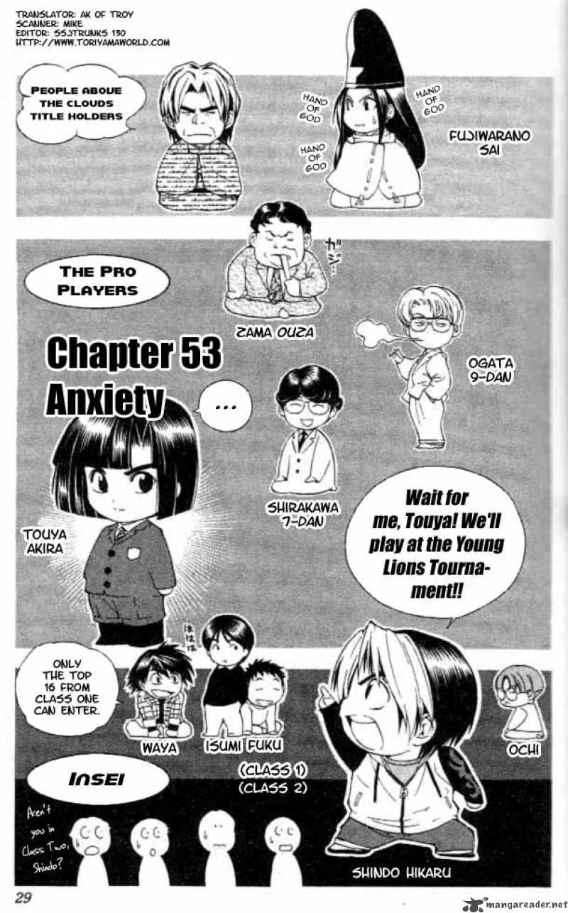 Hikaru No Go Chapter 53 Page 1