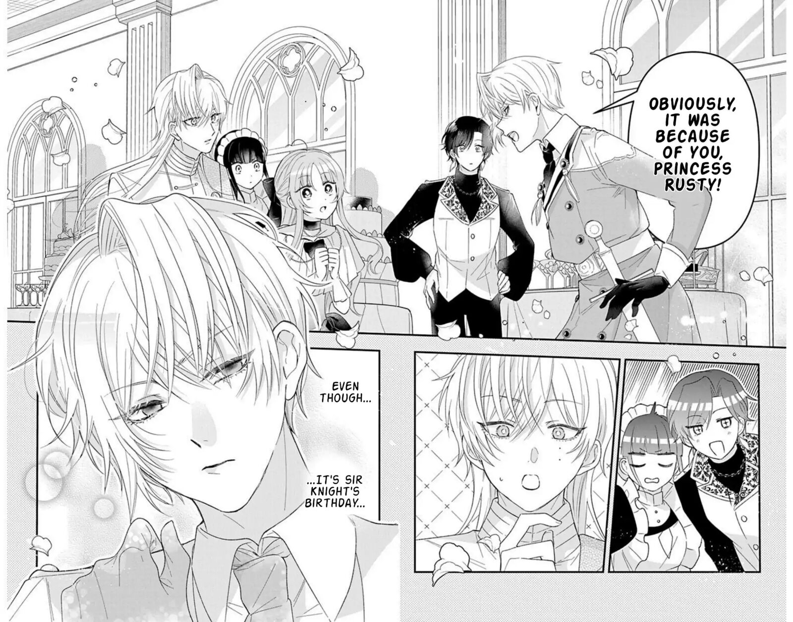 Hikikomori Hime To Dokuzetsu Kishi Sama Chapter 21 Page 28