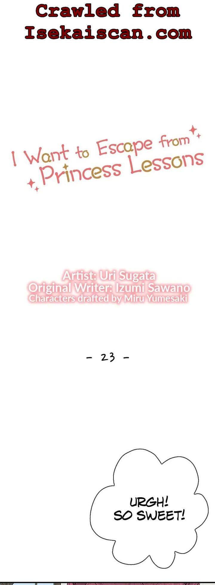 Hikyouiku Kara Nigetai Watashi Chapter 23 Page 1