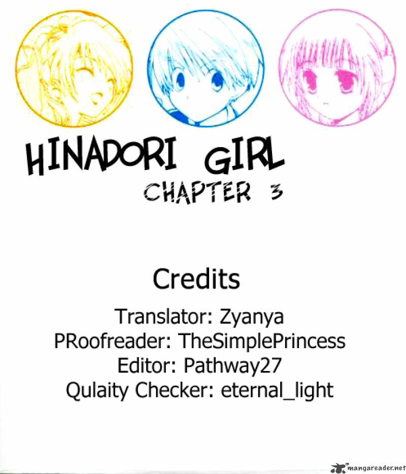 Hinadori Girl Chapter 3 Page 1