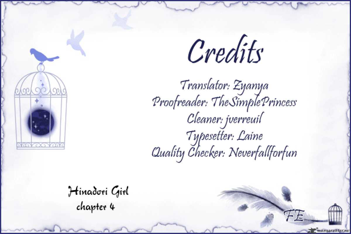 Hinadori Girl Chapter 4 Page 1