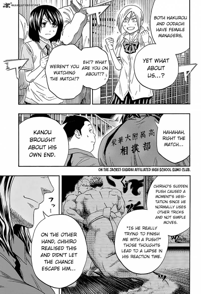 Hinomaru Zumou Chapter 123 Page 4