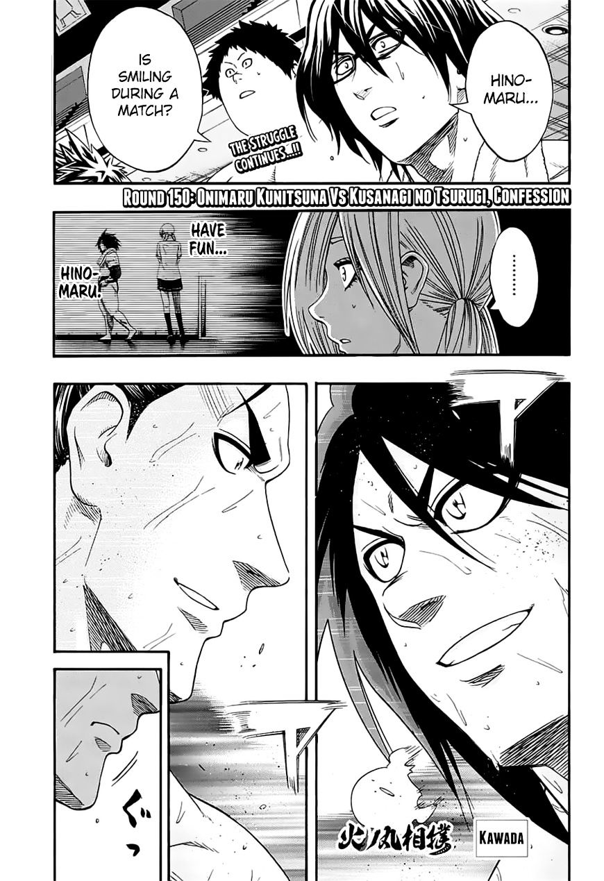 Hinomaru Zumou Chapter 150 Page 2