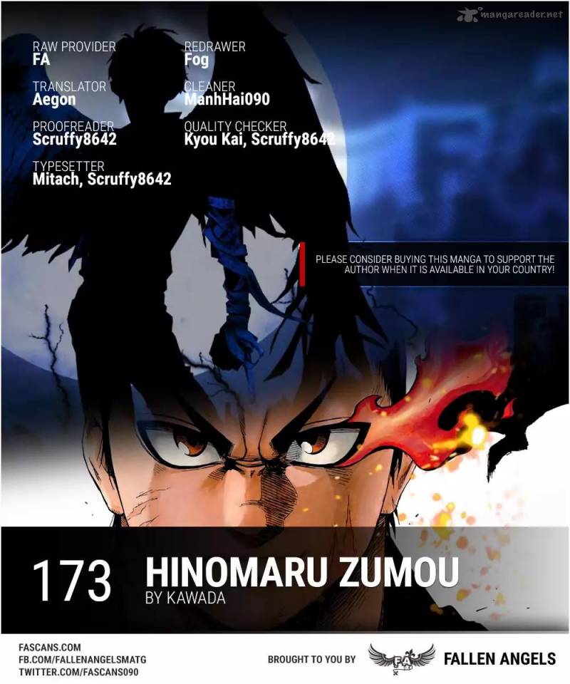 Hinomaru Zumou Chapter 173 Page 1