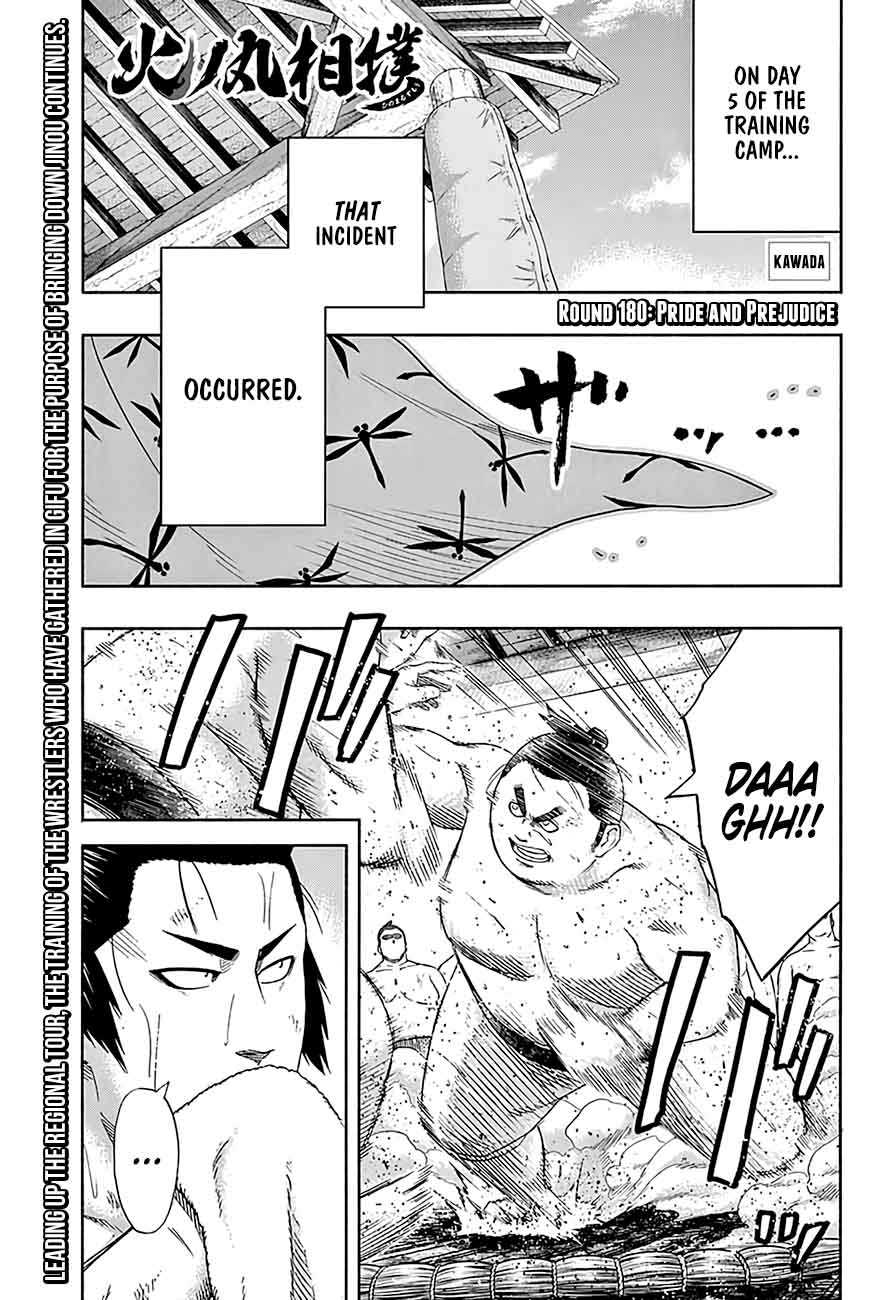 Hinomaru Zumou Chapter 180 Page 2