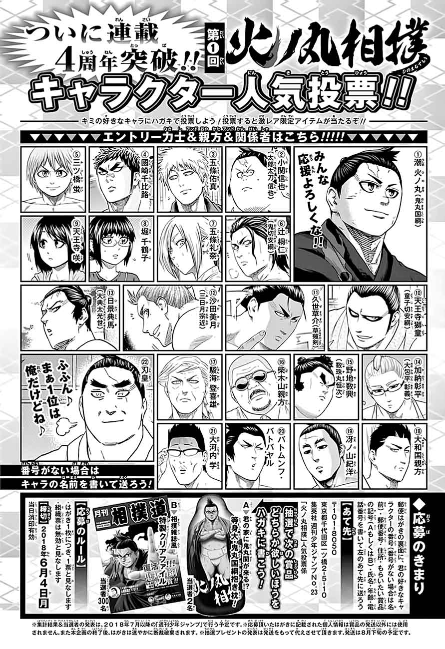 Hinomaru Zumou Chapter 191 Page 21