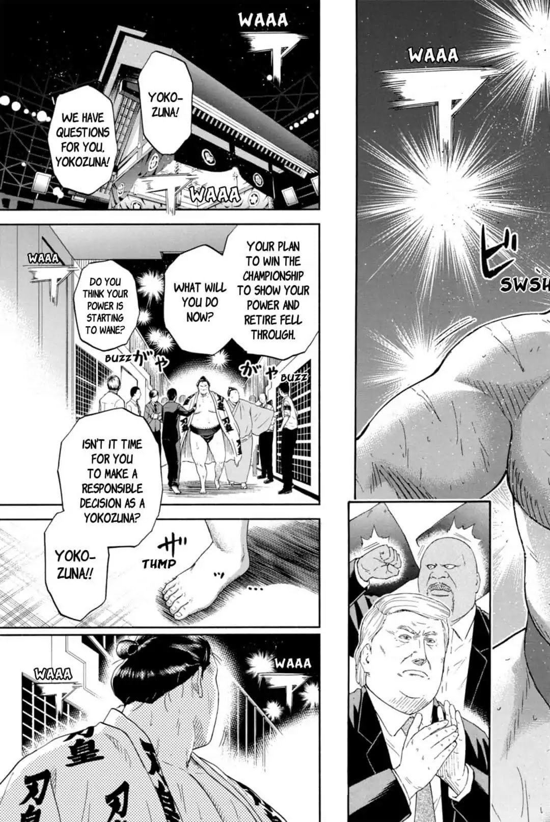 Hinomaru Zumou Chapter 250 Page 13