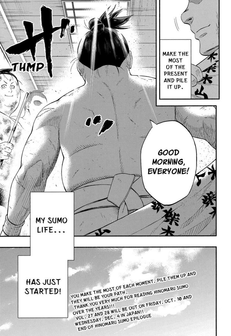 Hinomaru Zumou Chapter 250e Page 33