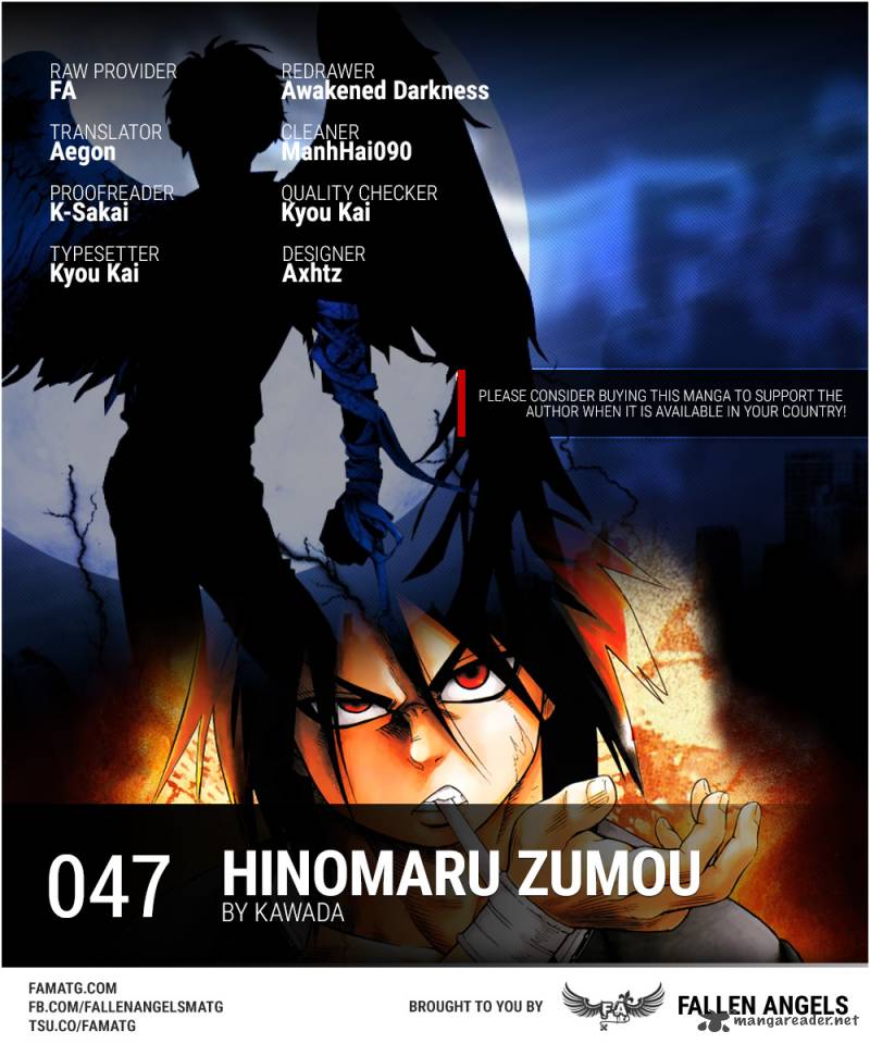 Hinomaru Zumou Chapter 47 Page 1
