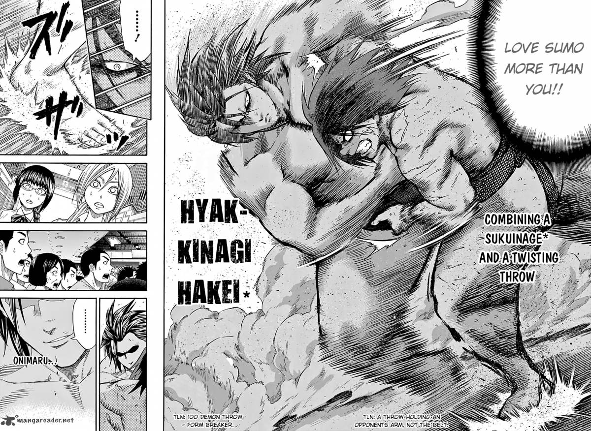 Hinomaru Zumou Chapter 94 Page 16