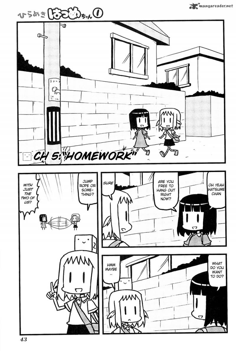 Hirameki Hatsume Chan Chapter 5 Page 1