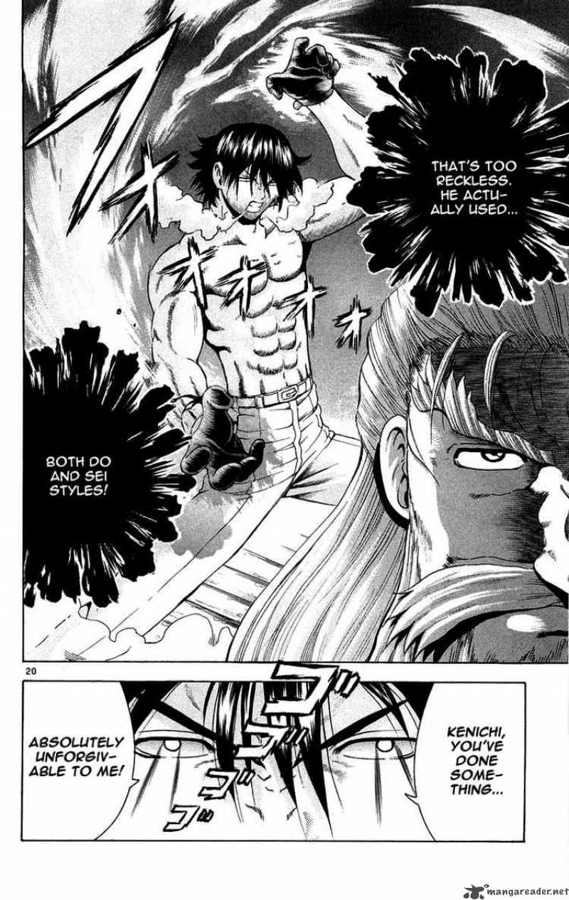 Historys Strongest Disciple Kenichi Chapter 140 Page 20