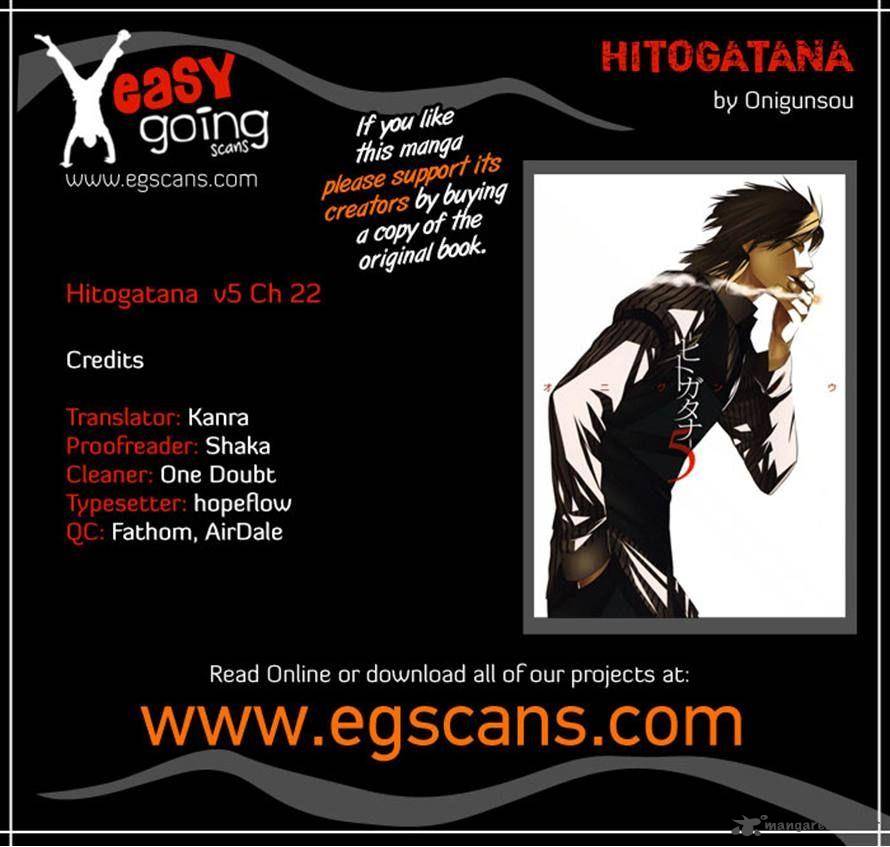 Hitogatana Chapter 22 Page 40