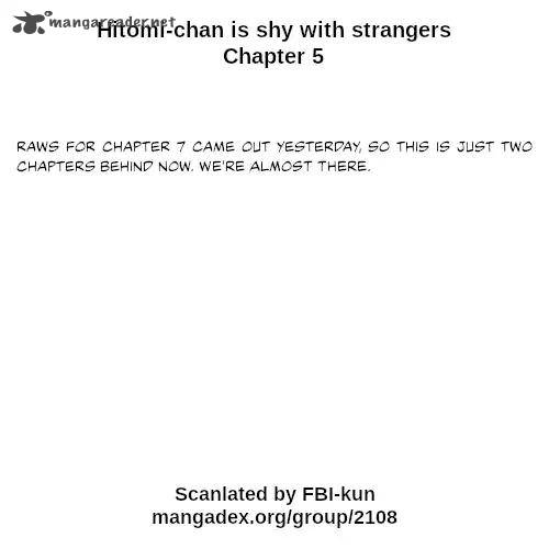 Hitomi Chan Is Shy With Strangers Chapter 5 Page 17