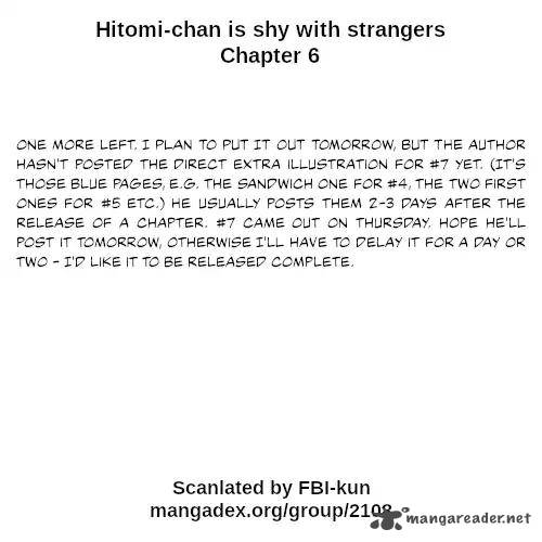 Hitomi Chan Is Shy With Strangers Chapter 6 Page 15