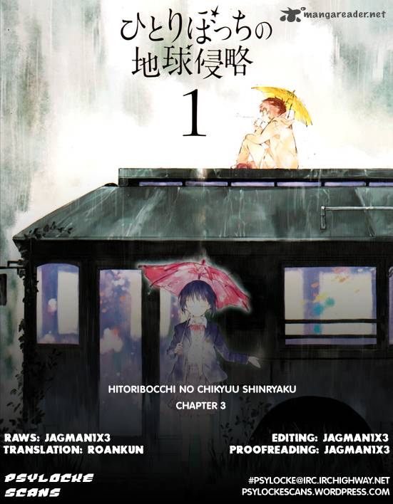 Hitoribocchi No Chikyuu Shinryaku Chapter 3 Page 1