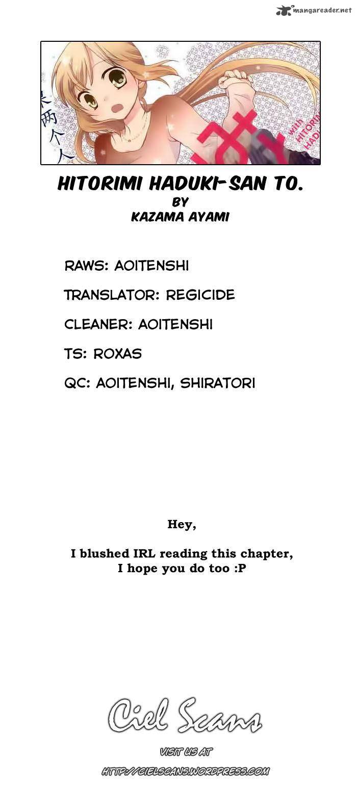 Hitorimi Haduki San To Chapter 11 Page 1
