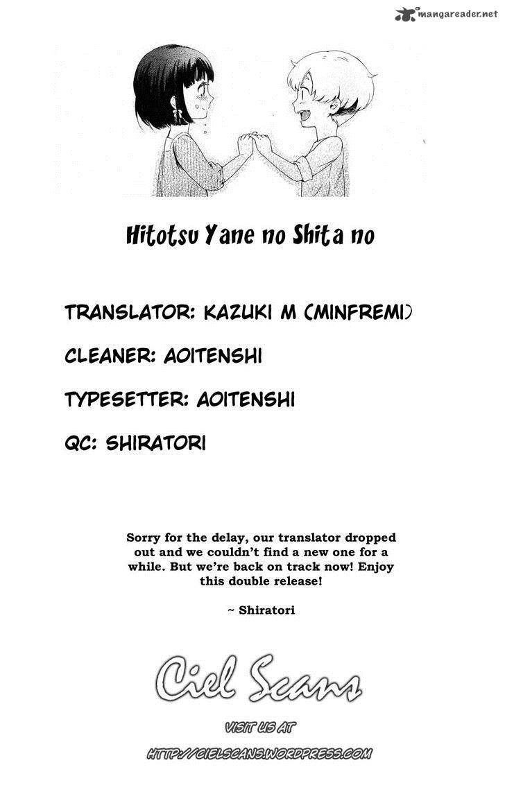 Hitotsu Yane No Shita No Chapter 3 Page 1
