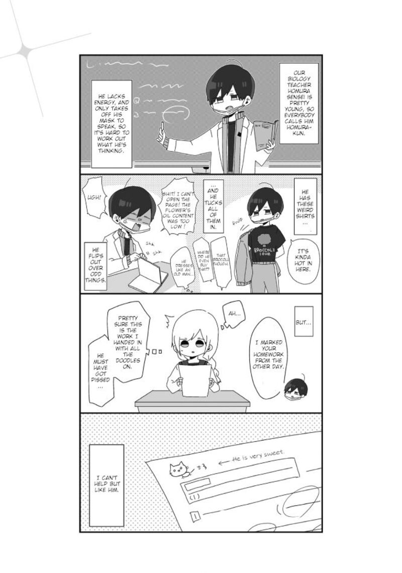 Homura Sensei Wa Tabun Motenai Chapter 1 Page 2