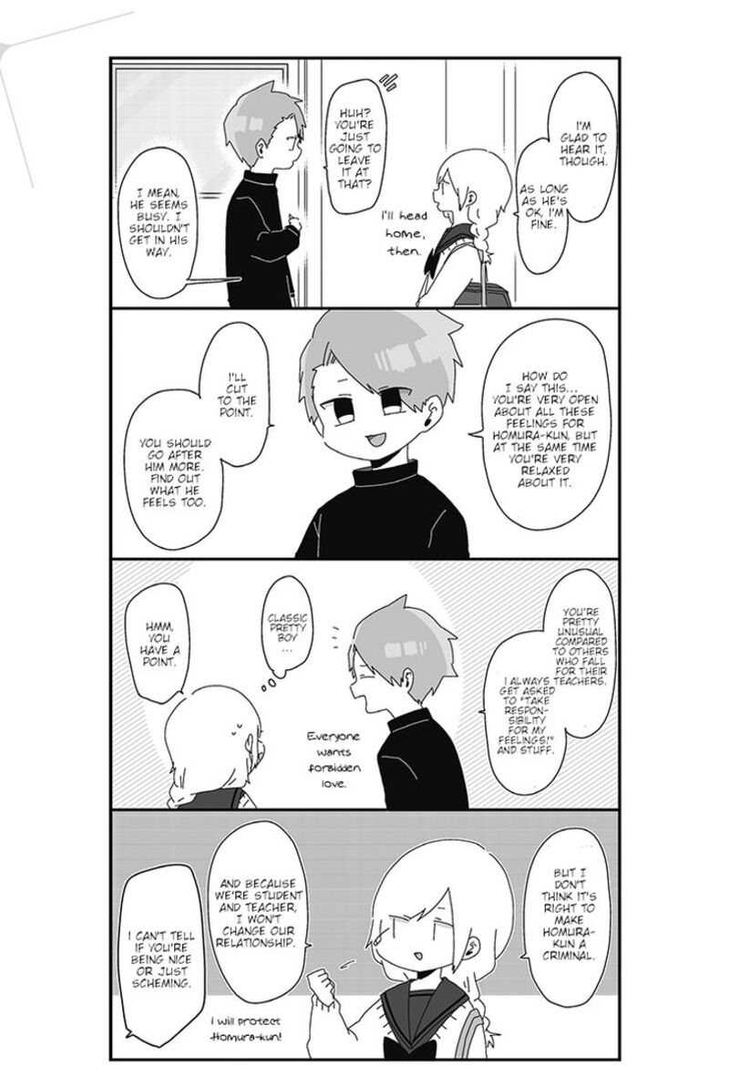 Homura Sensei Wa Tabun Motenai Chapter 10 Page 3