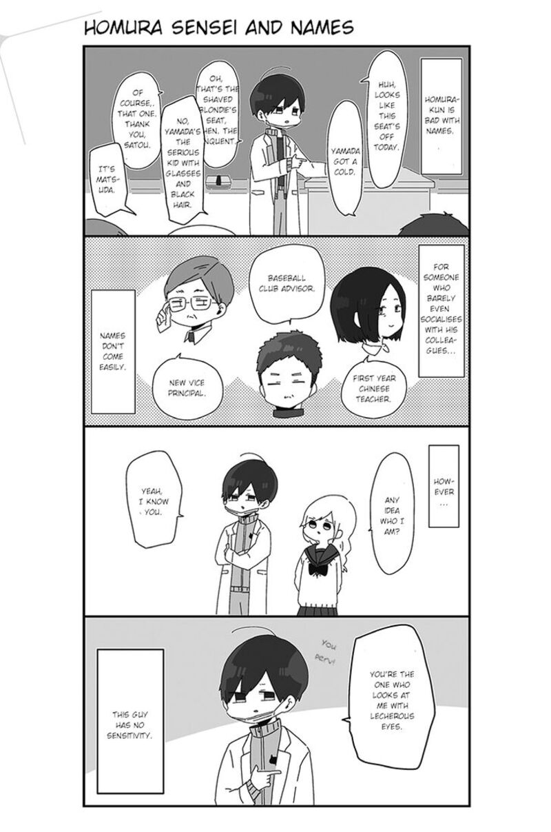Homura Sensei Wa Tabun Motenai Chapter 2 Page 1