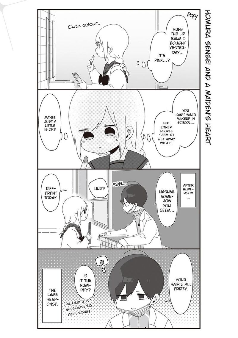 Homura Sensei Wa Tabun Motenai Chapter 42 Page 1