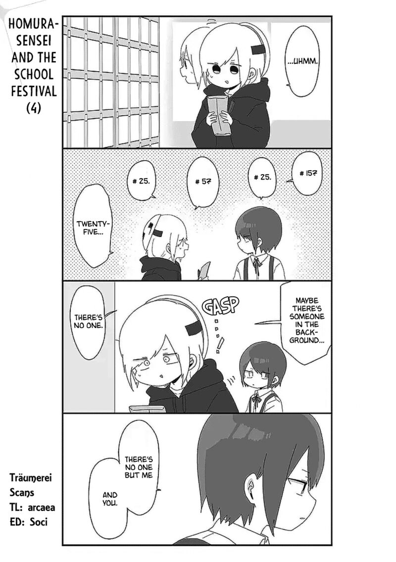 Homura Sensei Wa Tabun Motenai Chapter 54 Page 1