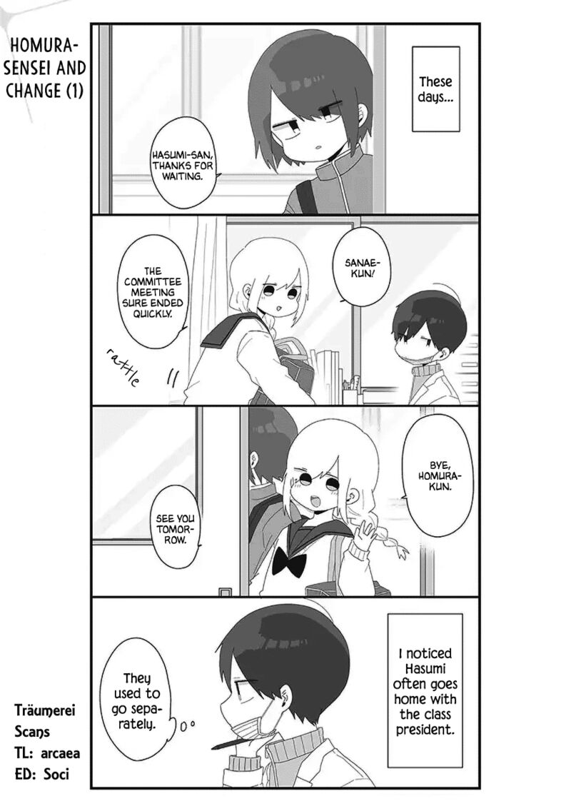 Homura Sensei Wa Tabun Motenai Chapter 60 Page 1