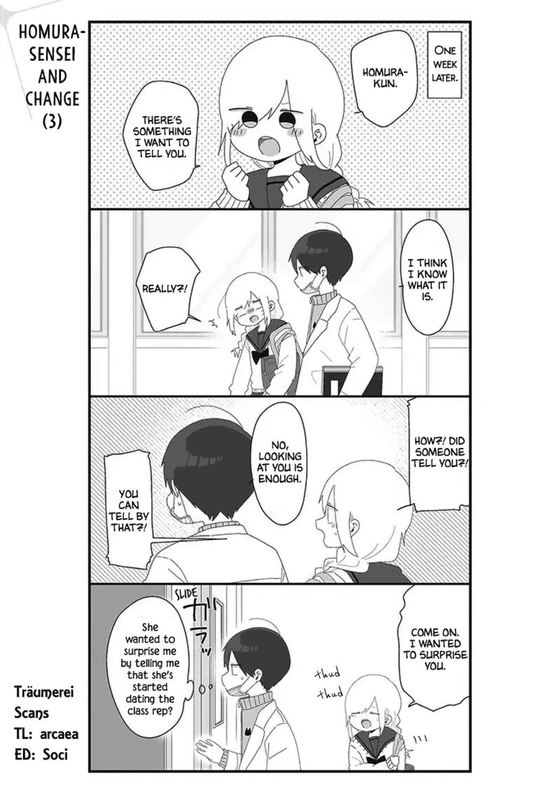 Homura Sensei Wa Tabun Motenai Chapter 62 Page 1