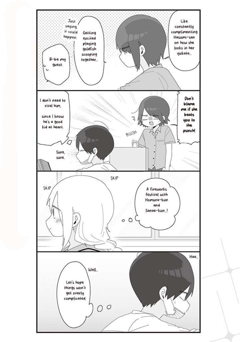 Homura Sensei Wa Tabun Motenai Chapter 63 Page 8