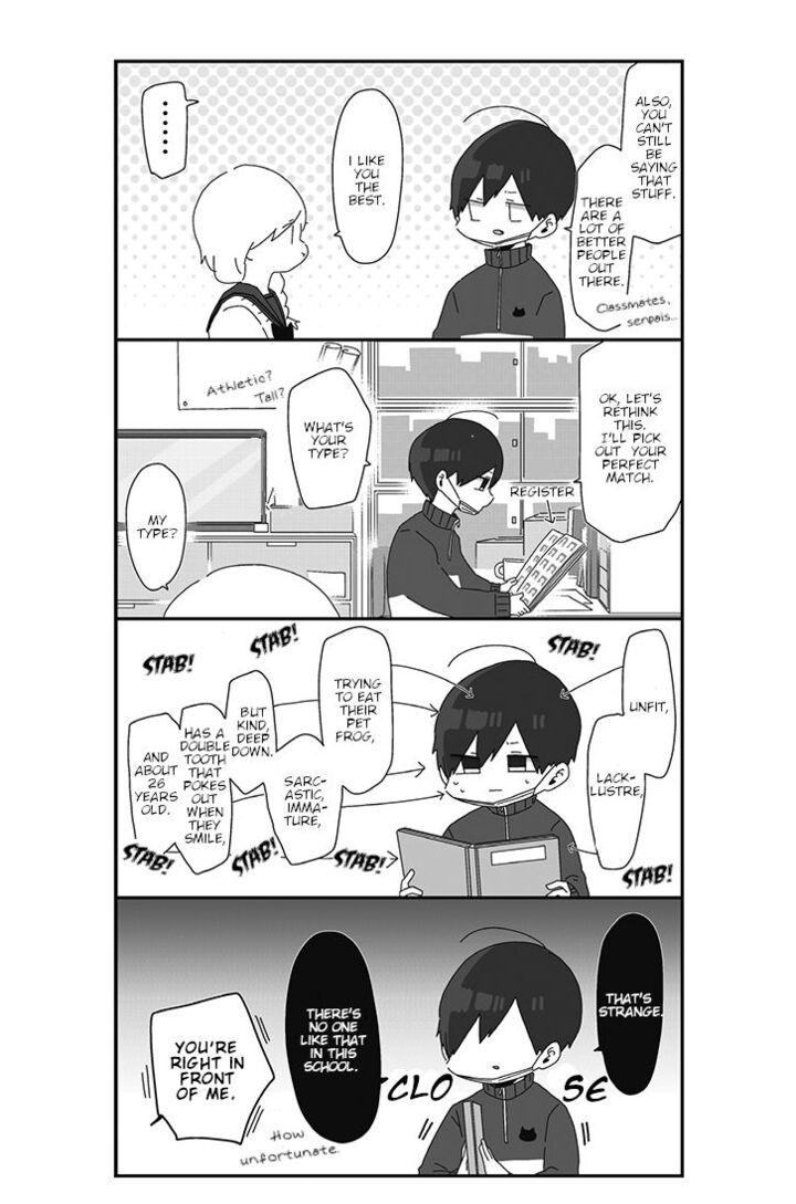 Homura Sensei Wa Tabun Motenai Chapter 8 Page 4