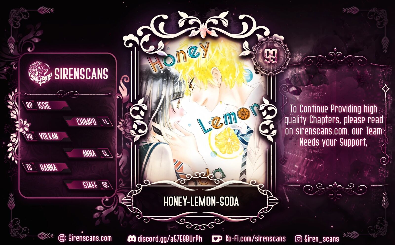 Honey Lemon Soda Chapter 99 Page 2
