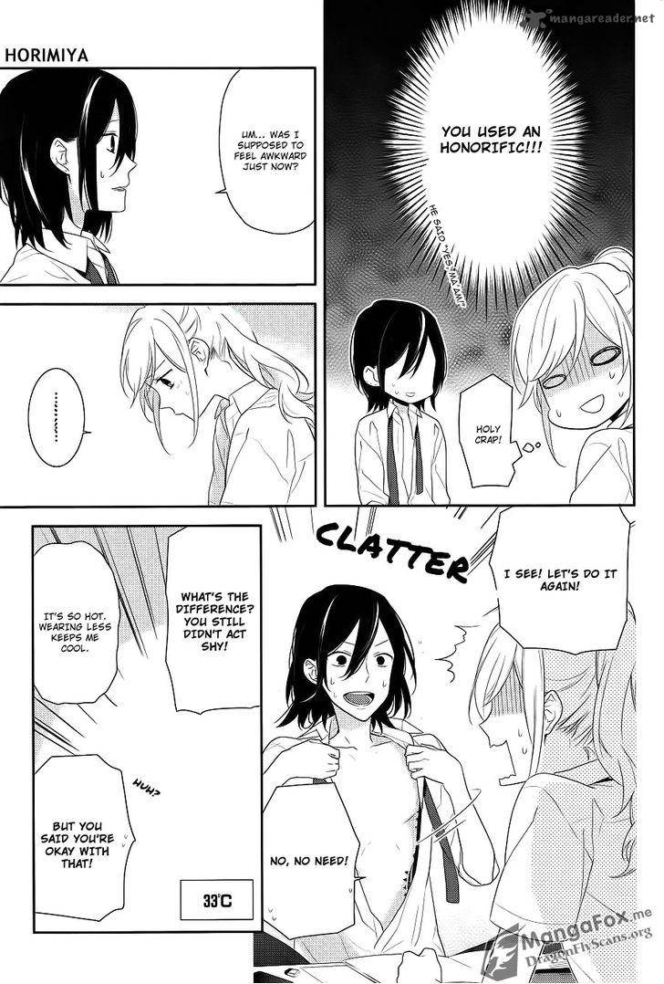 Horimiya Chapter 17 Page 15