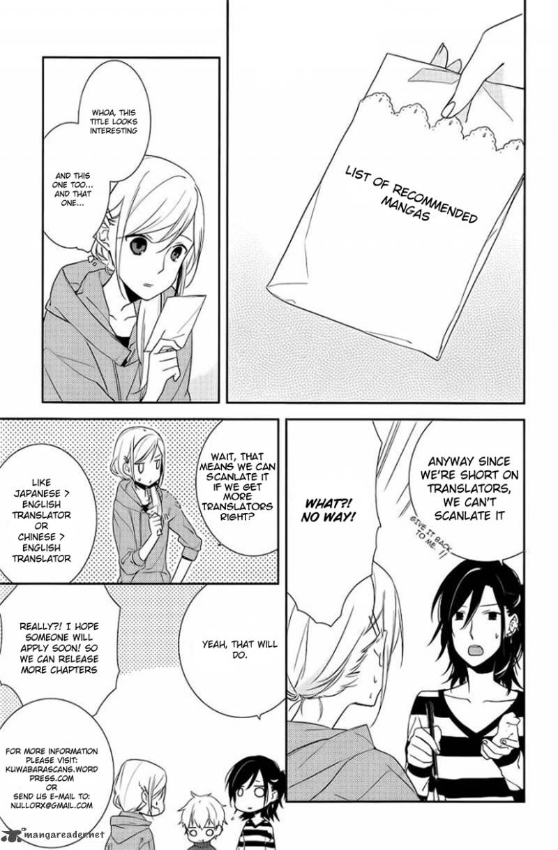 Horimiya Chapter 21 Page 32