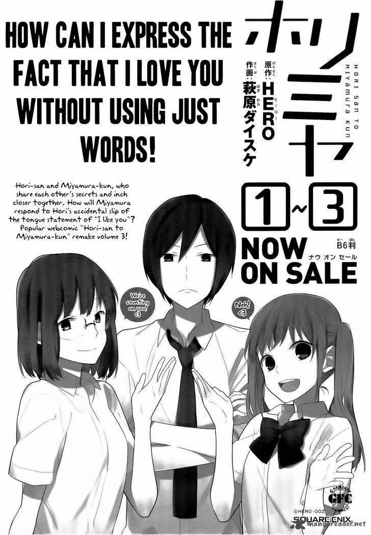 Horimiya Chapter 23 Page 30