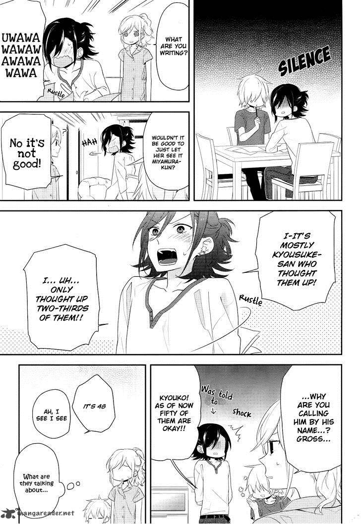 Horimiya Chapter 25 Page 13