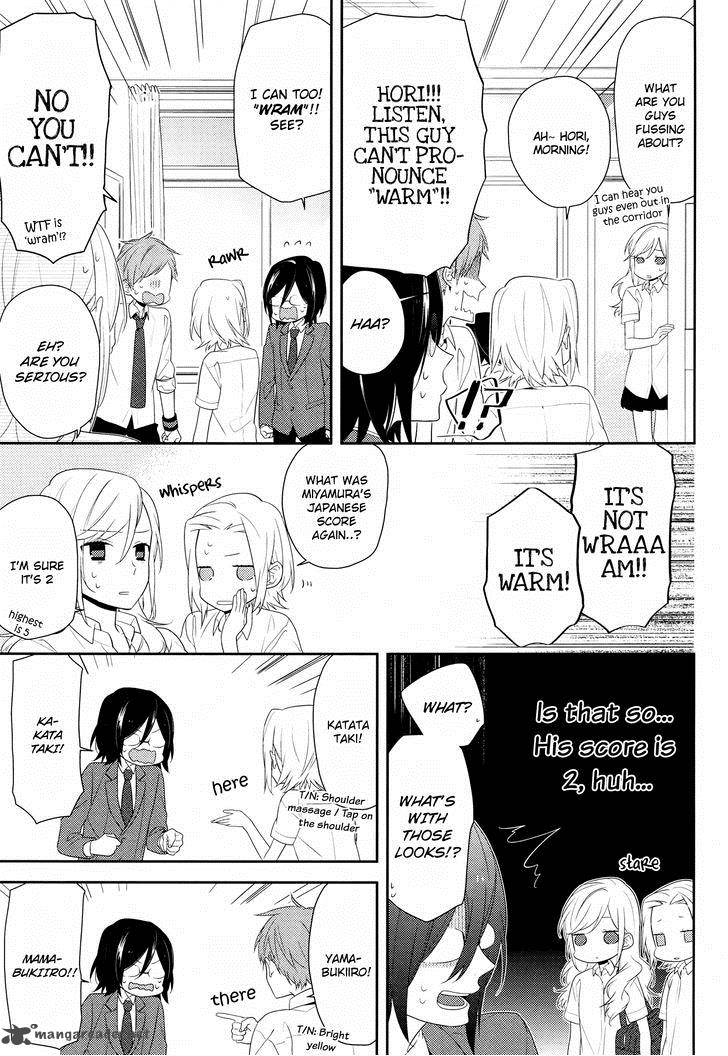 Horimiya Chapter 25 Page 17