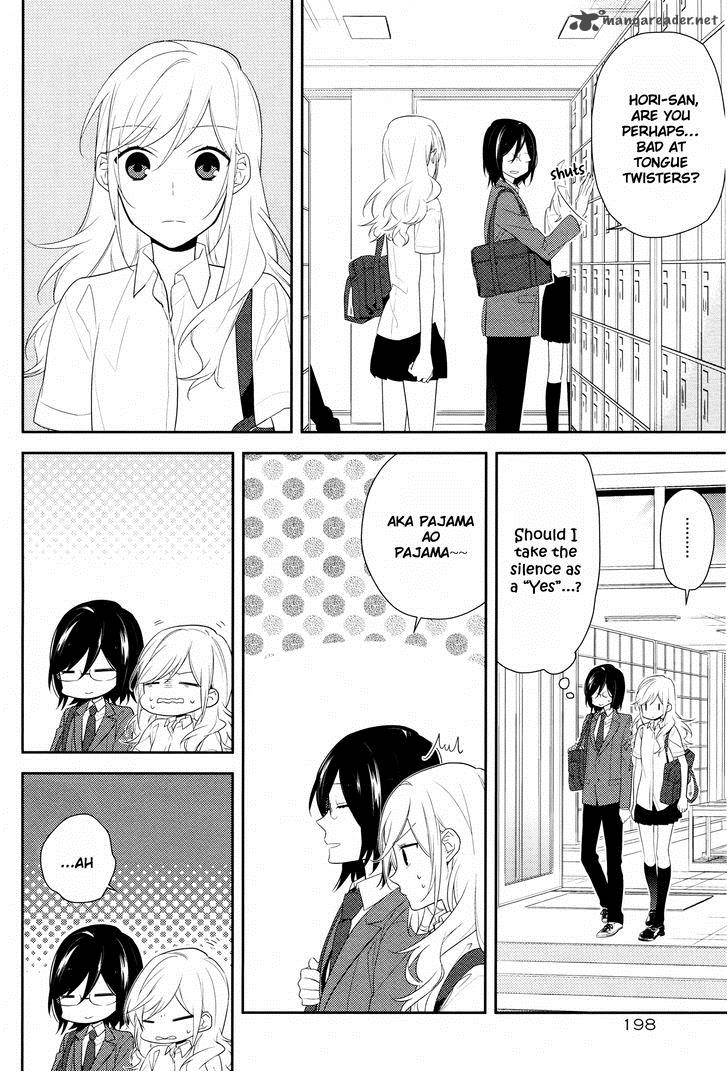 Horimiya Chapter 25 Page 20