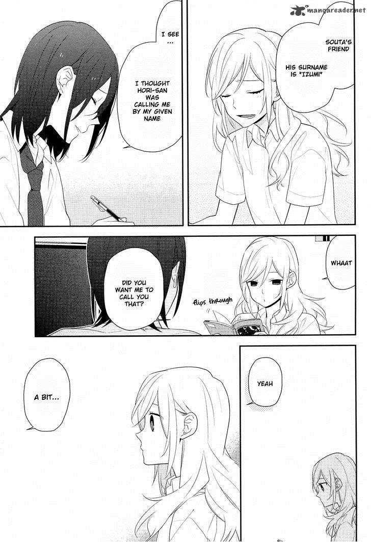 Horimiya Chapter 25 Page 25