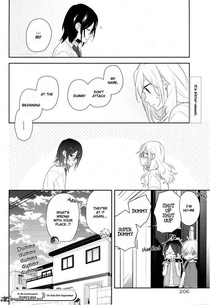 Horimiya Chapter 25 Page 28