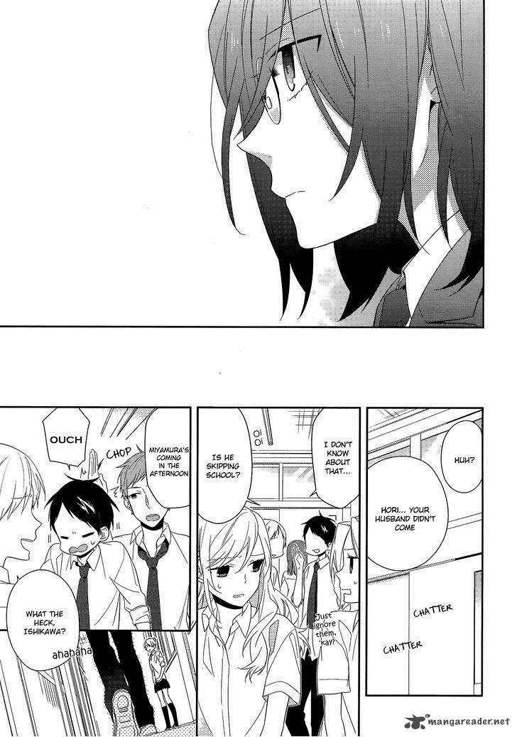 Horimiya Chapter 26 Page 23