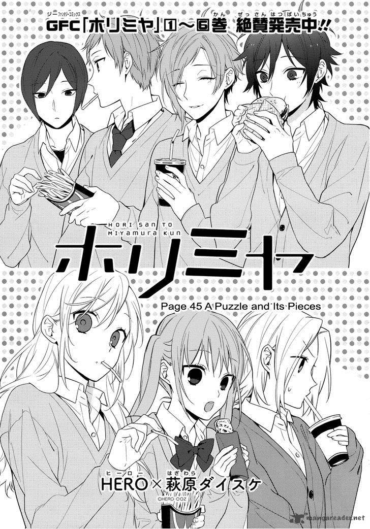 Horimiya Chapter 45 Page 1