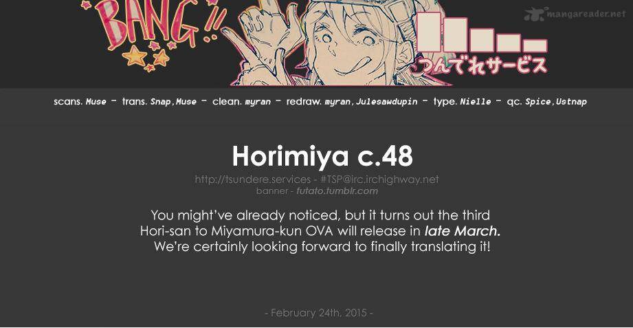 Horimiya Chapter 48 Page 20