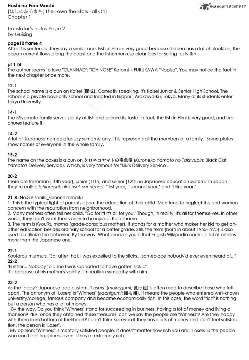 Hoshi No Furu Machi Chapter 1 Page 38