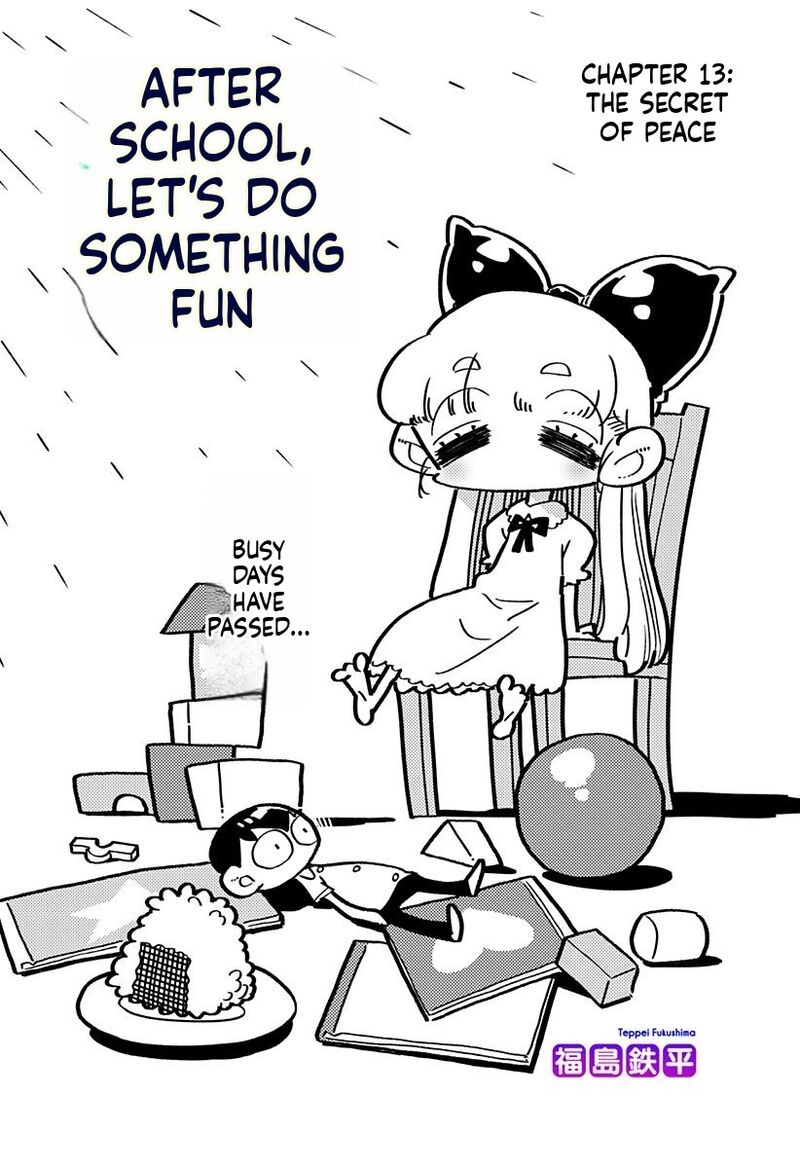 Houkago Himitsu Club Chapter 13 Page 1