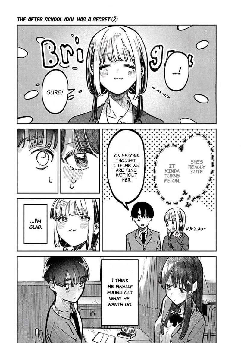 Houkago No Idol Ni Wa Himitsu Ga Aru Chapter 10 Page 9