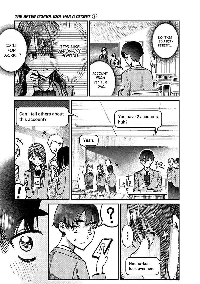 Houkago No Idol Ni Wa Himitsu Ga Aru Chapter 4 Page 15