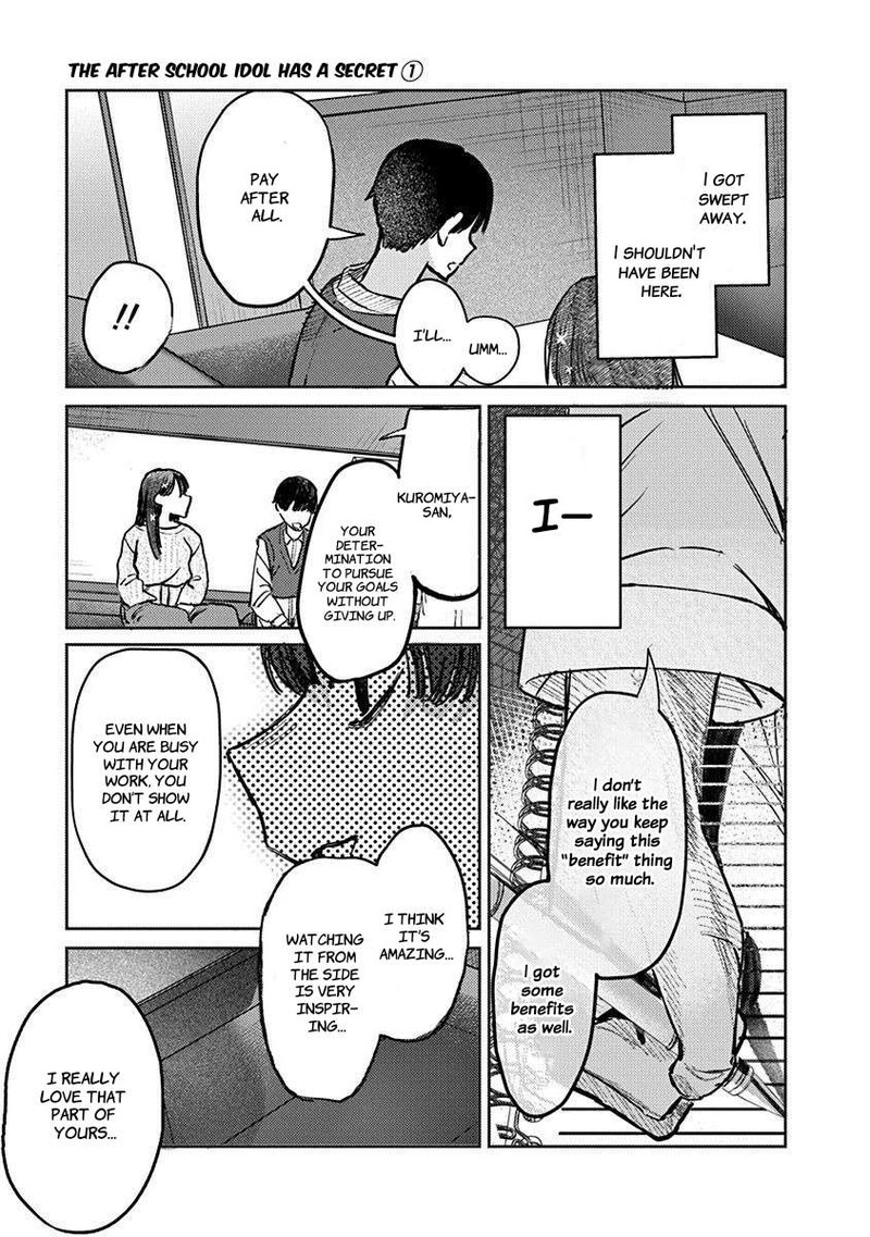 Houkago No Idol Ni Wa Himitsu Ga Aru Chapter 7 Page 9