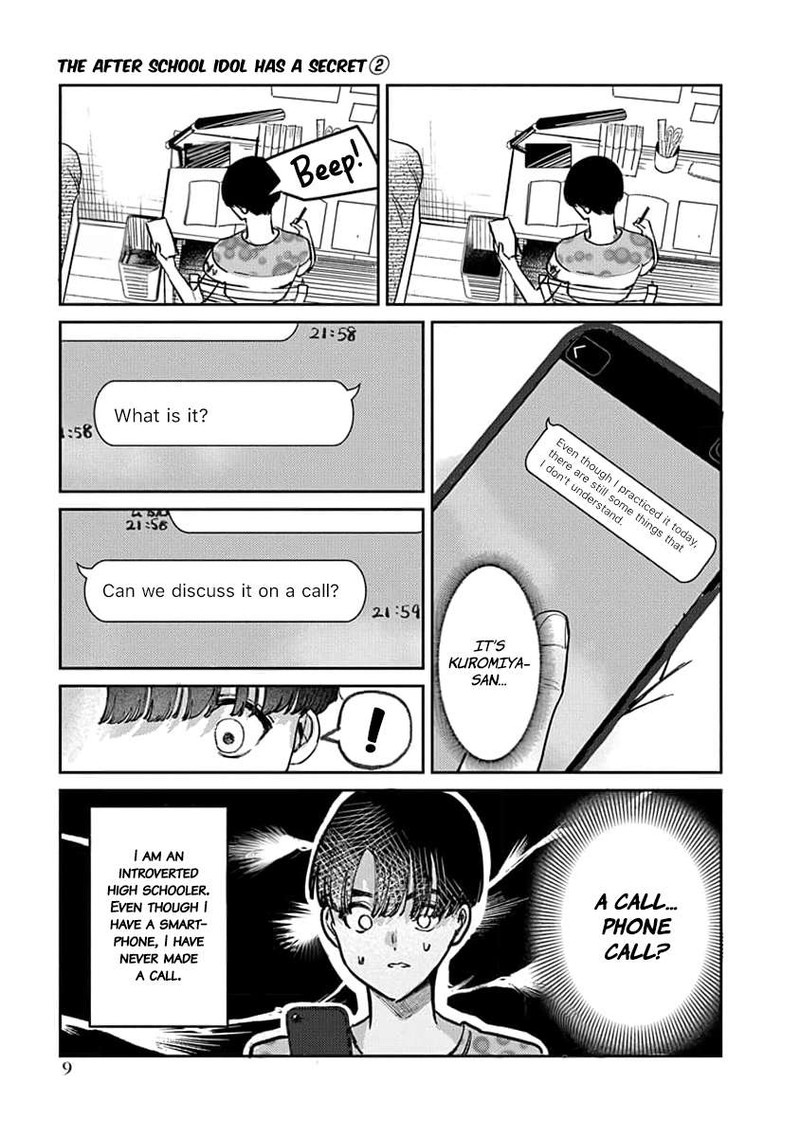 Houkago No Idol Ni Wa Himitsu Ga Aru Chapter 8 Page 10
