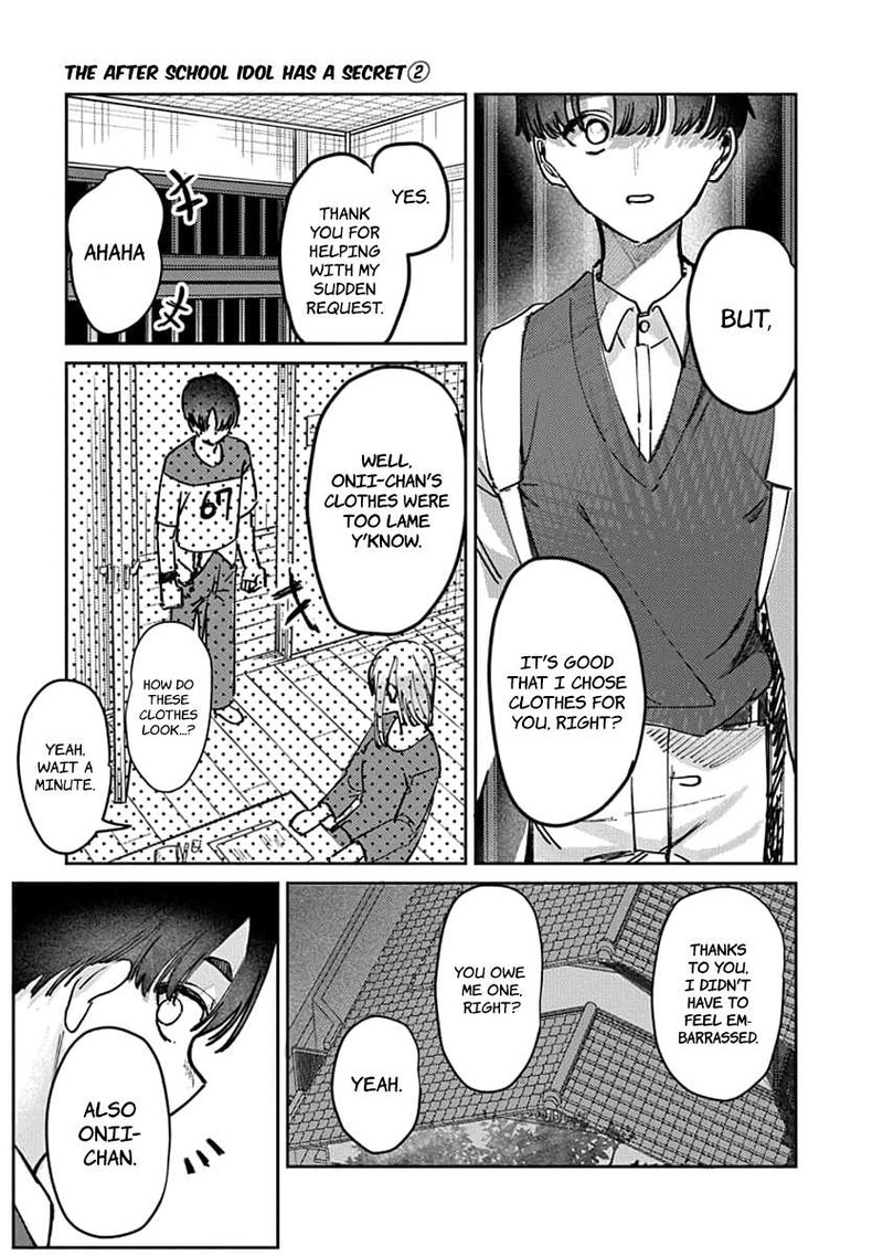 Houkago No Idol Ni Wa Himitsu Ga Aru Chapter 8 Page 8